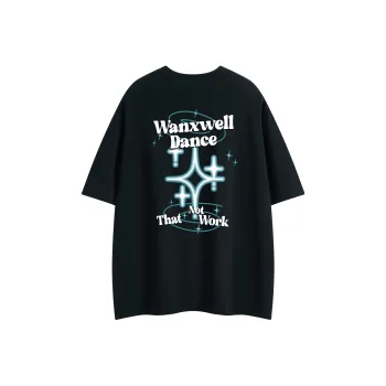 WANX Drop Shoulder Sleeve T Shirt Unisex