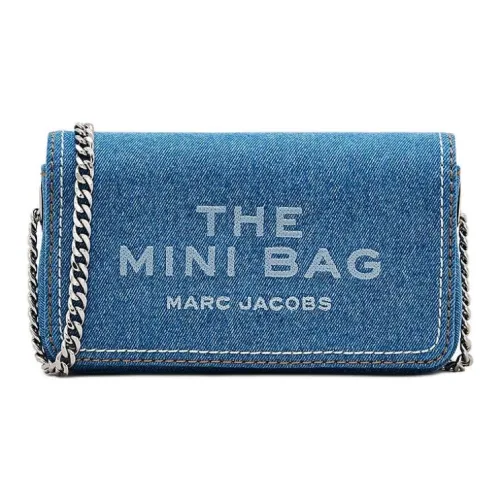 MARC JACOBS Denim Crossbody Bag Mini Women's Light Washed