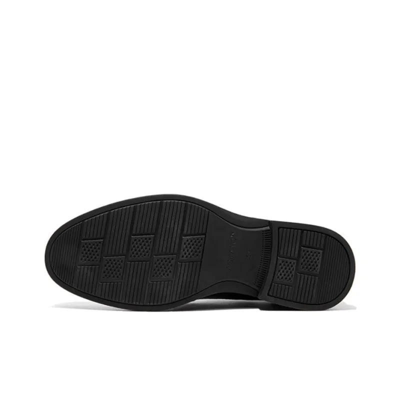 AOKANG Casual Minimalist Artistic Style Men's Black-1