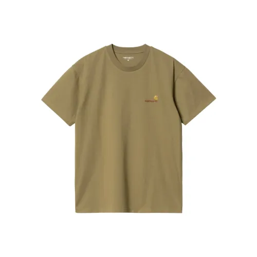 Carhartt WIP American Script T Shirt T Shirt Men's Green