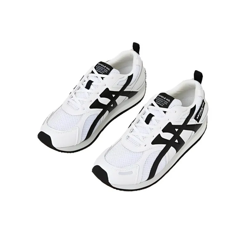 ARTICLE NO. Low Top Casual Shoes Unisex White & Black-1