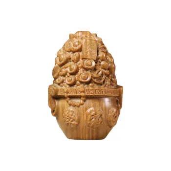 Finger Carpenter Green Sandalwood Wooden Ornaments Unisex