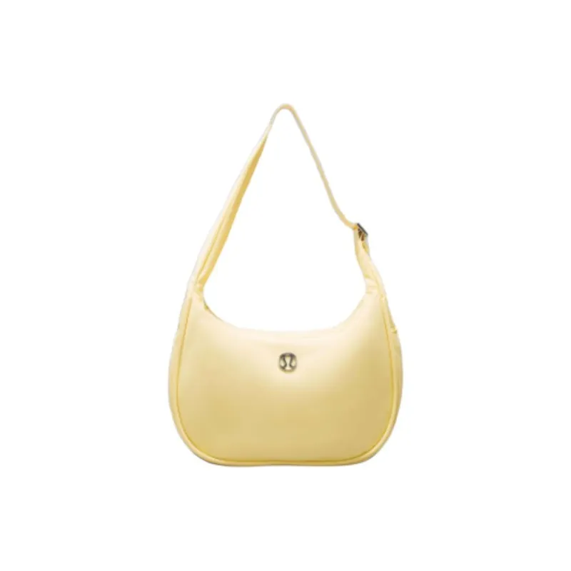 Lululemon Brand Crescent Bag Handbag, Shoulder Bag Trumpets Women's Yellow-0