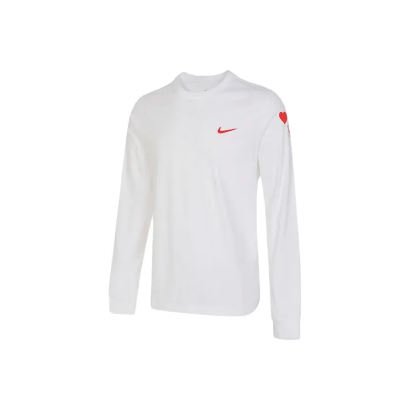 Nike Valentine's Day Collection T Shirts Men White-0