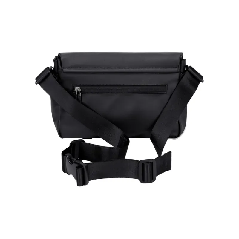 POLO Fabric Messenger Bag, Shoulder Bag, Crossbody Bag Men's Black-2