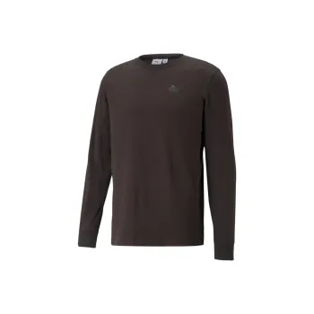PUMA x TMC Collaboration Everyday Hussle Long Sleeve Tee T-Shirt Men's Dark Gray