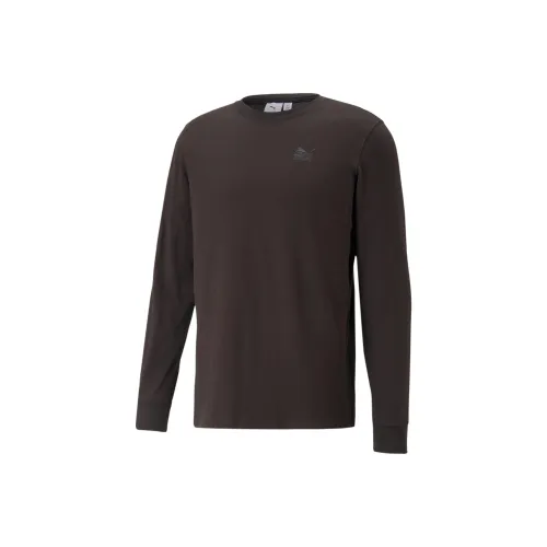 PUMA x TMC Collaboration Everyday Hussle Long Sleeve Tee T-Shirt Men's Dark Gray