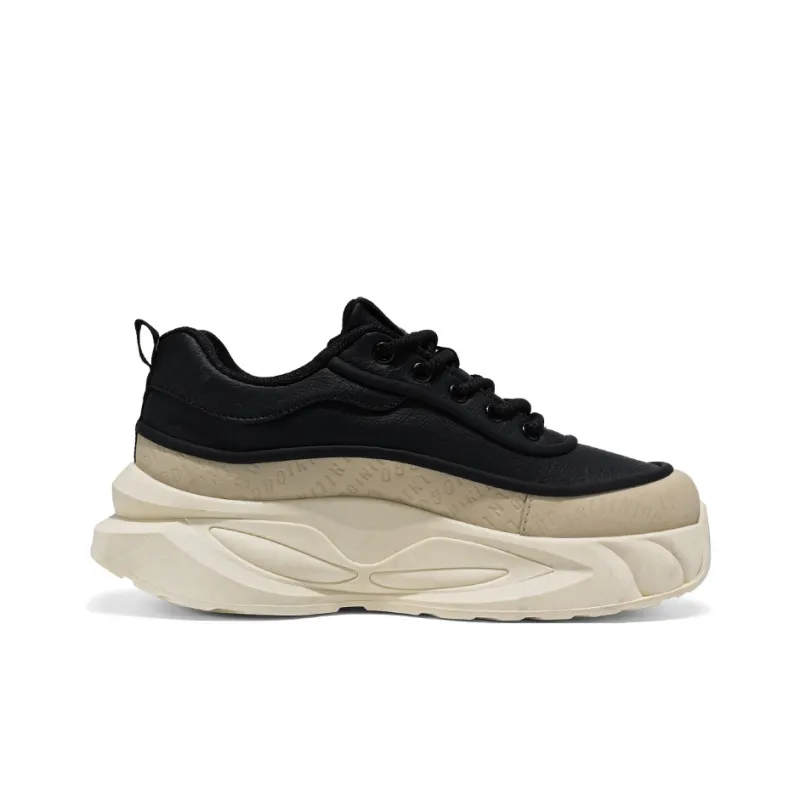JANECO Slip Resistant, Abrasion Resistant, Breathable Low Top Chunky Sneakers Men's-2