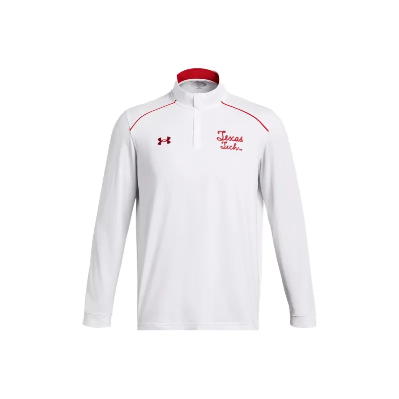 Under Armour Collegiate ¼ Zip T-Shirt Men's White-0