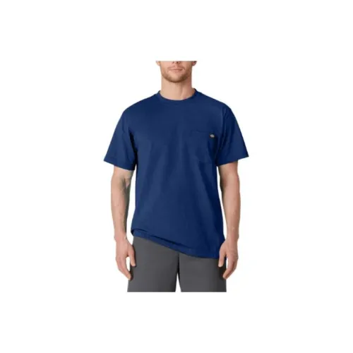 Dickies Heavyweight Mixed Color Short Sleeved Pocket T-shirt T-Shirt Men's Blue
