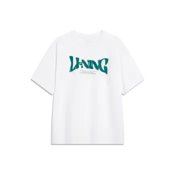 LiNing Sports Fashion Collection T Shirt Men's Standard White