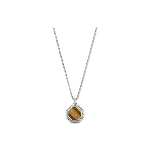 John Hardy 14k Yellow Gold Curb chain Necklace