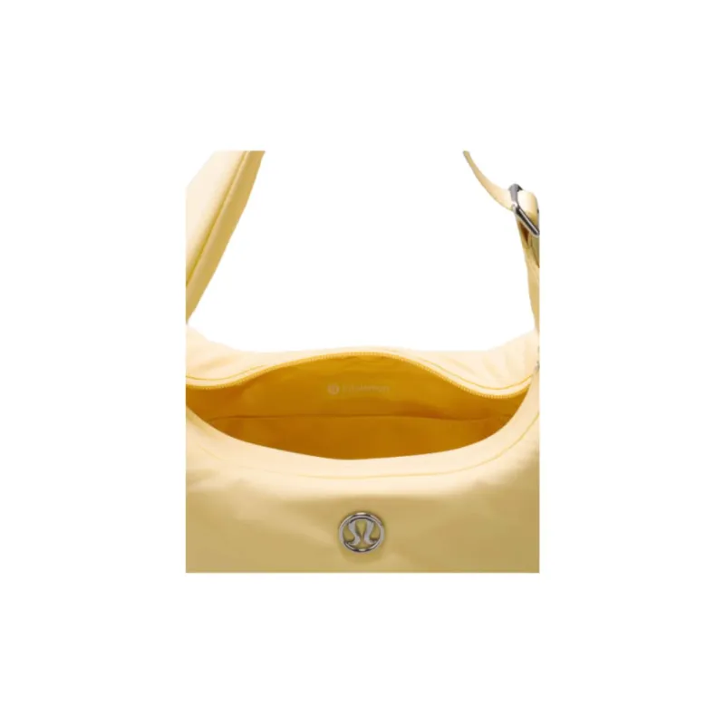 Lululemon Brand Crescent Bag Handbag, Shoulder Bag Trumpets Women's Yellow-3