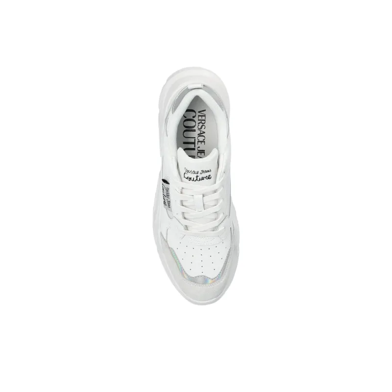 VERSACE JEANS COUTURE Low Top Casual Shoes Women's White-4