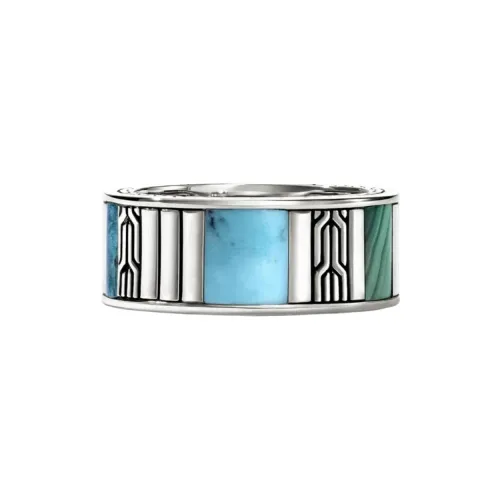 John Hardy Carved chain Ring