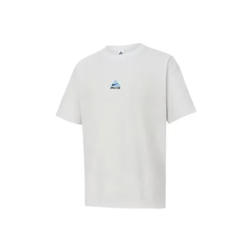 Nike ACG T Shirt Men's Mountain Peak White