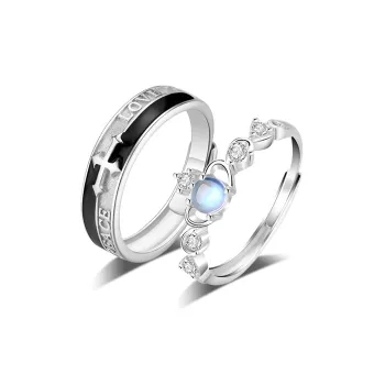 The Star Of The Water Shell Topaz Colored Gemstone Rings Unisex