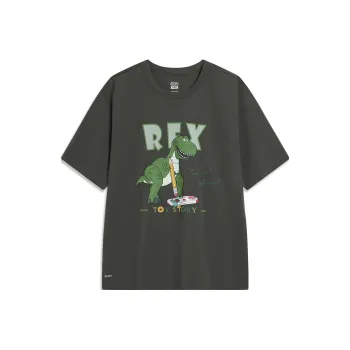 LiNing x Disney Toy Story Series T-Shirt Men's Whale Fall Gray