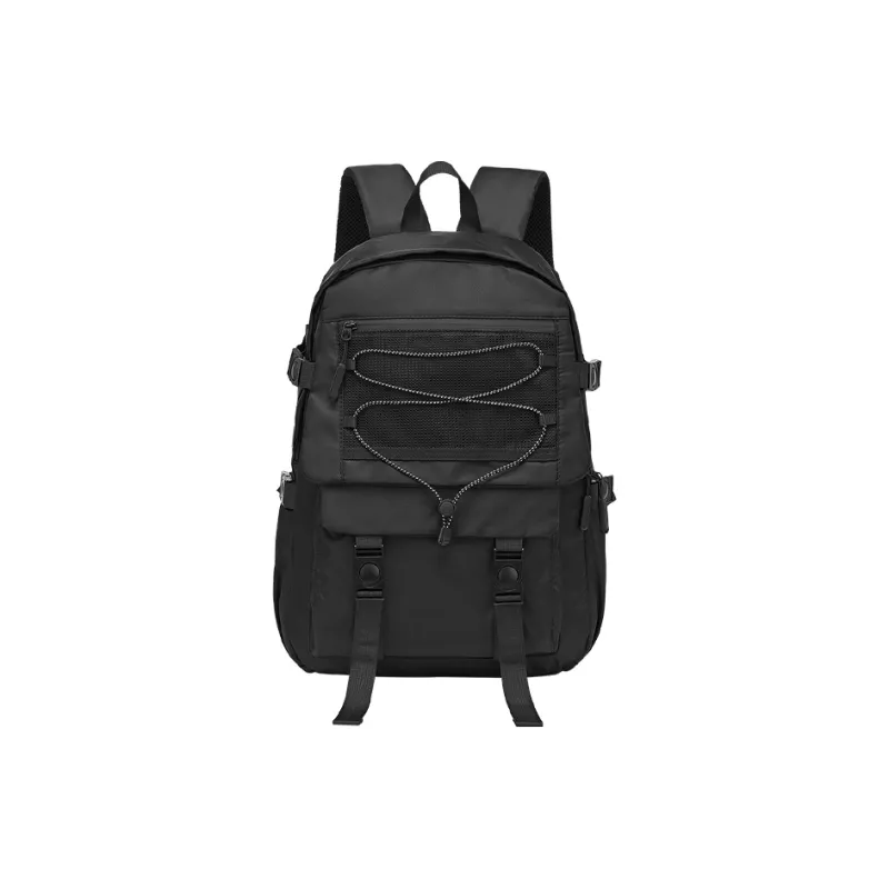 Yohji Kimura Polyester Backpack Laptop Bag Unisex Black-0