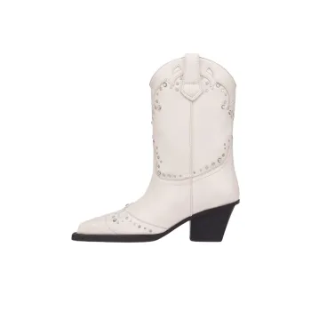 Paris Texas Janice Ankle Boots 6cm Women's White