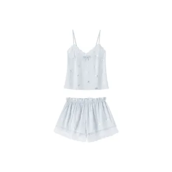 MIIOW Pajama Set Women's Light Blue