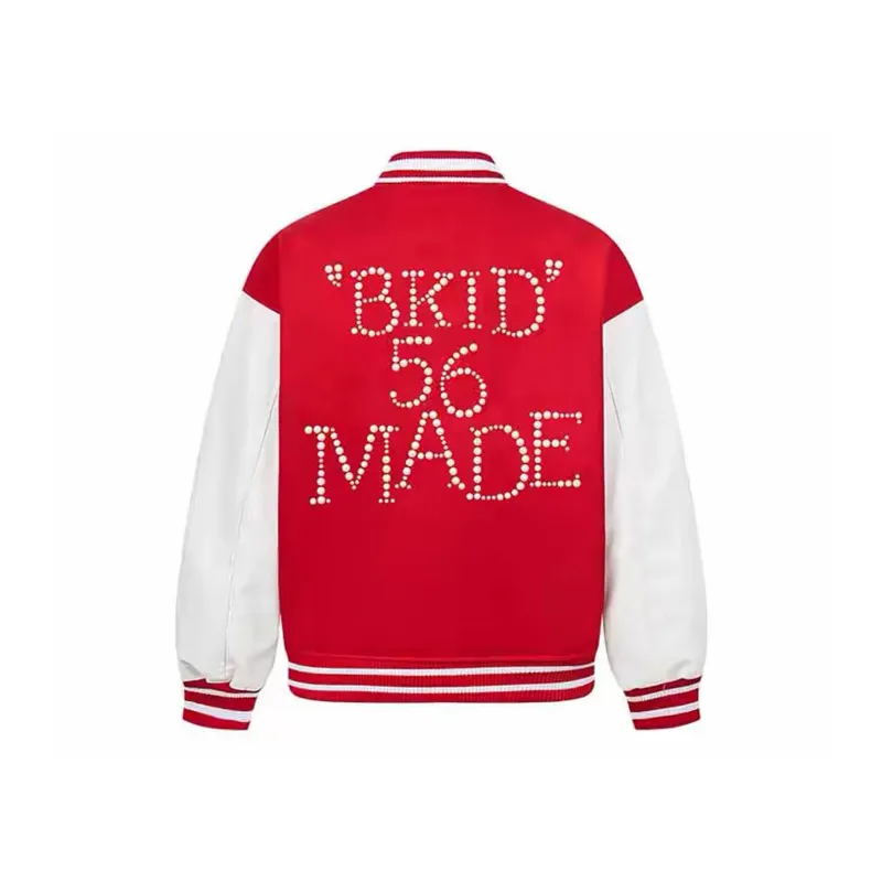 FONDLOOK Baseball Jacket Unisex-3