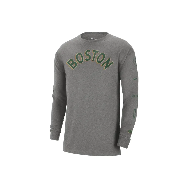 Nike Boston Celtics 2023/24 City Edition Men's Nike Nba Max90 Long Sleeve T Shirt-0