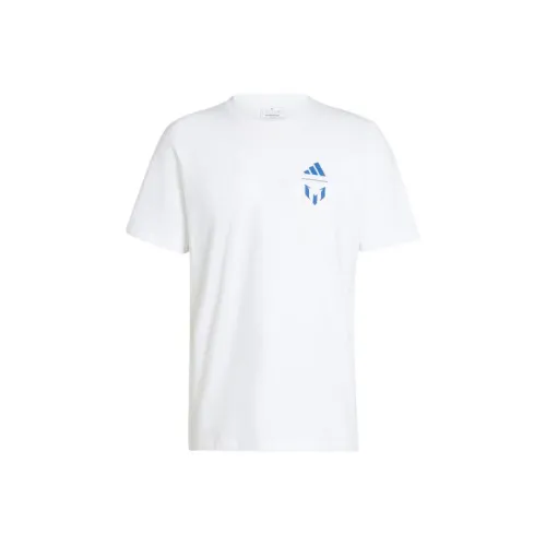 Adidas Messi T-Shirts Men White