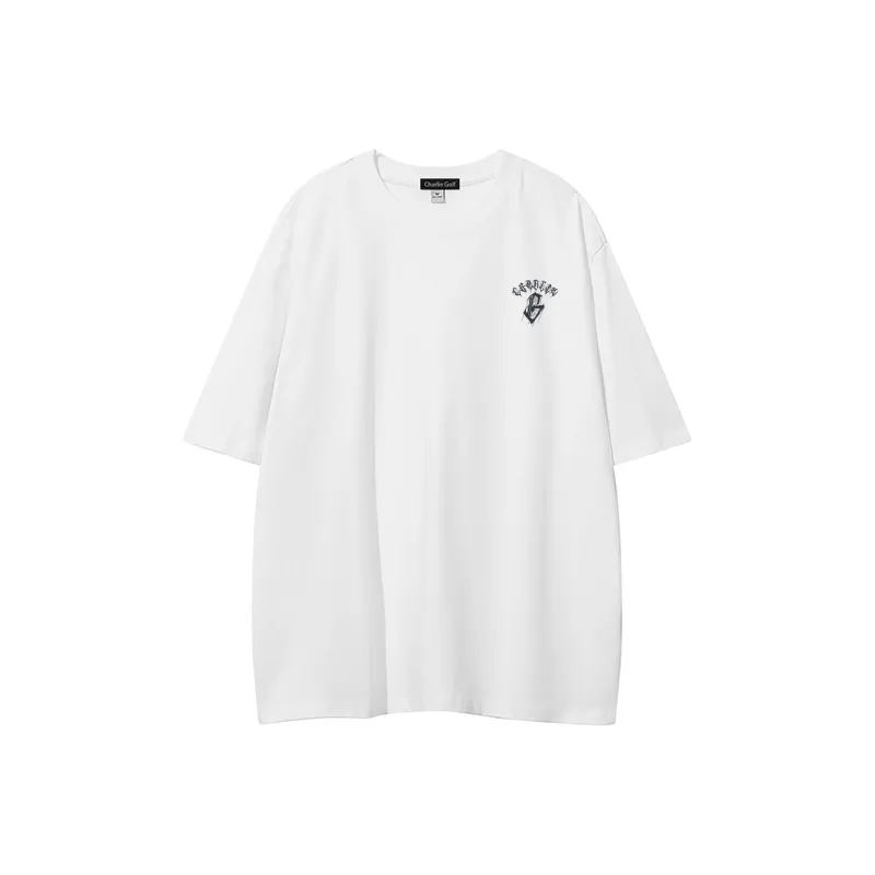 CHARLIE GOLF T Shirt Unisex White-1