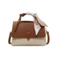 Brown & White