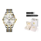 Steel Band White Dial
