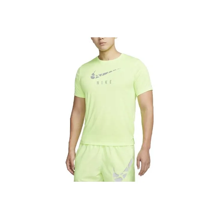 Nike Dri-FIT Run Division T-Shirt Men's Light Green-0