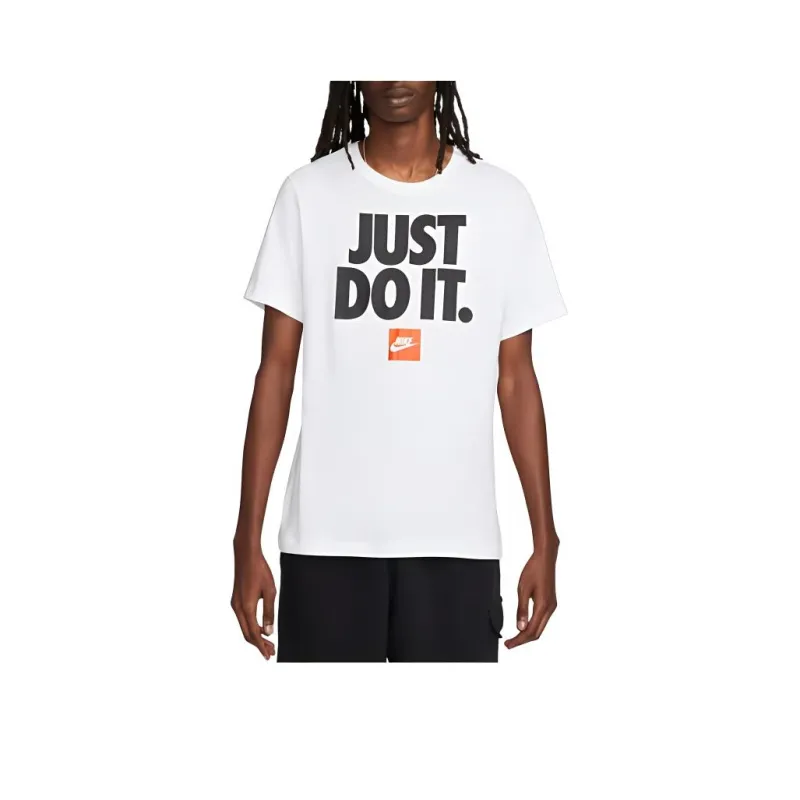 Nike T Shirts Men White-0