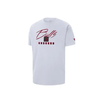Jordan NBA Max90 T-Shirt Chicago Bulls Men's White