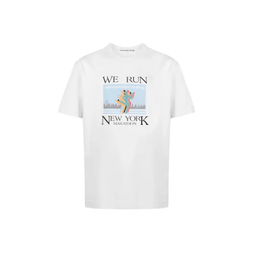 Alexander Wang Logo Printed Crewneck T Gilets