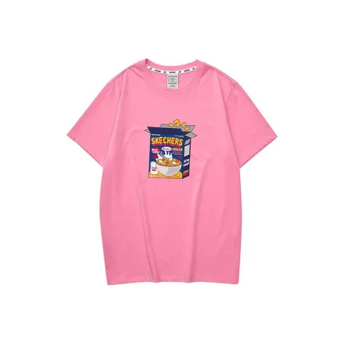 Skechers Colorful T-Shirts Unisex Sachet Pink