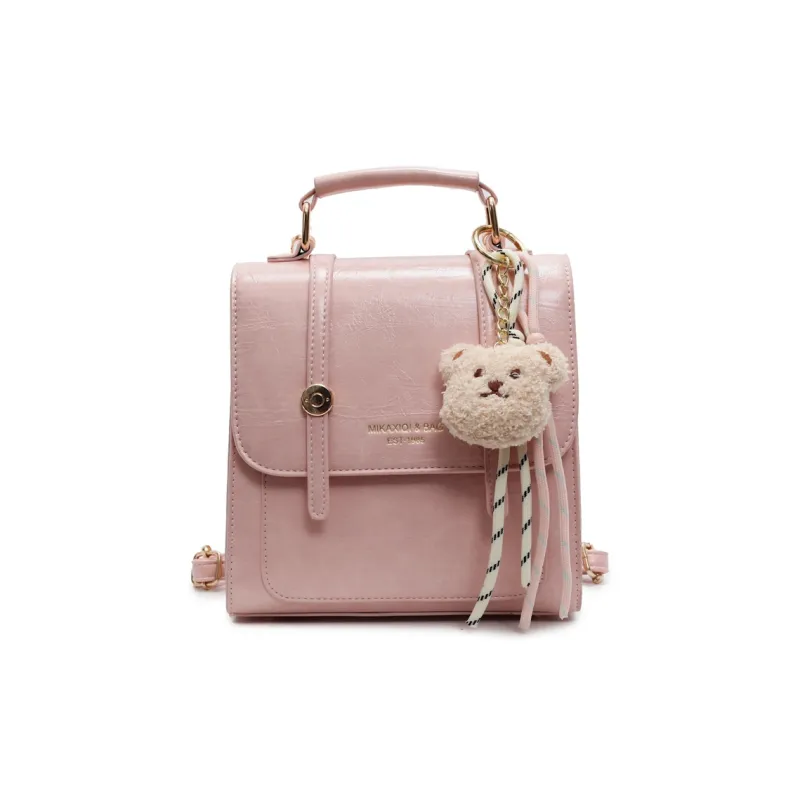 LUVISTRUE PU Backpack Crossbody Bag Regular Women's Blue/Ecru/Black/Pink-19