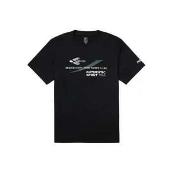 FILA T Shirts Unisex Black