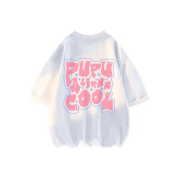 PUPU ALIENS T-Shirt Summer Unisex