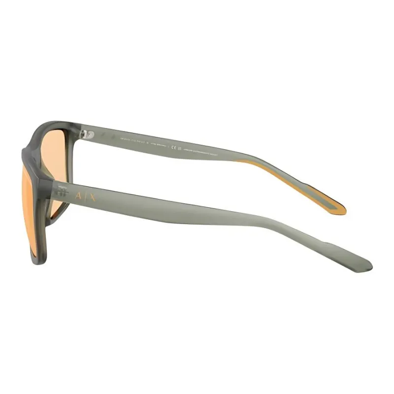 EMPORIO ARMANI Square Sunglasses Unisex Green-2