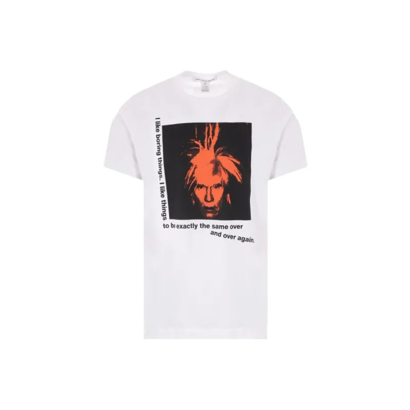 COMME DES GARCONS SHIRT X Andy Warhol Graphic Tee-0