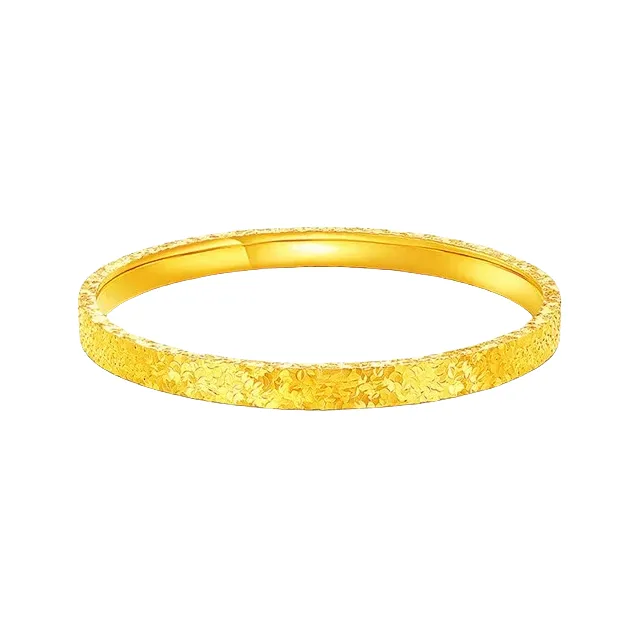 Stone On The Line Alloy Bangles Unisex-5