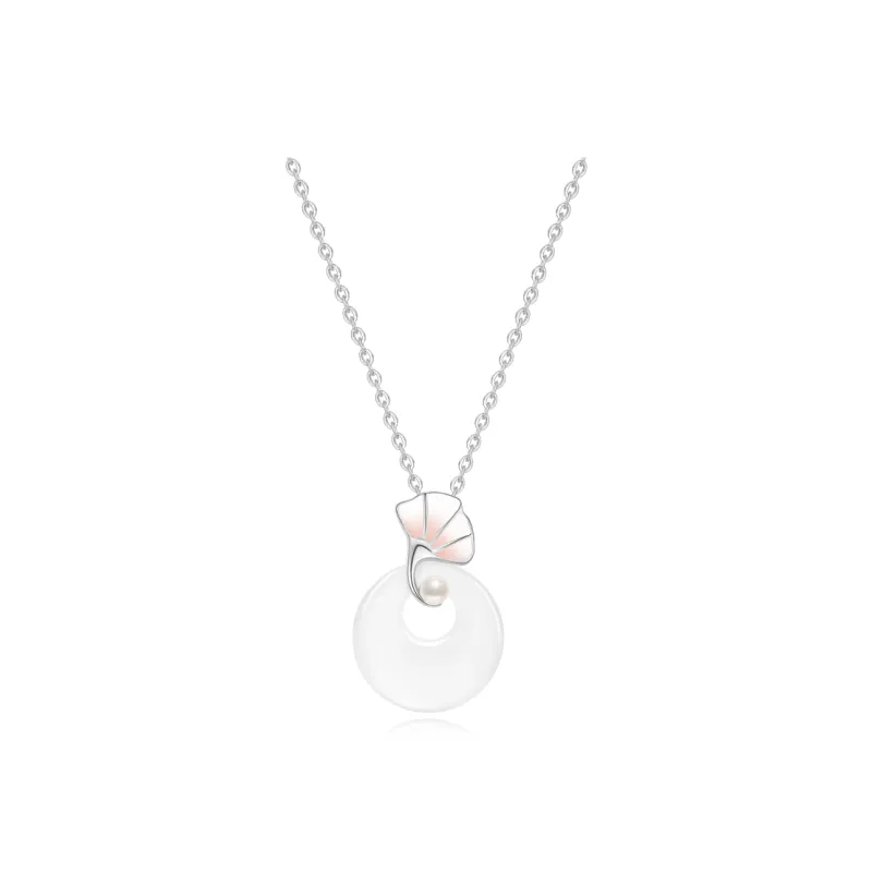 Crafts Women's Chalcedony Jade Necklaces Unisex-0