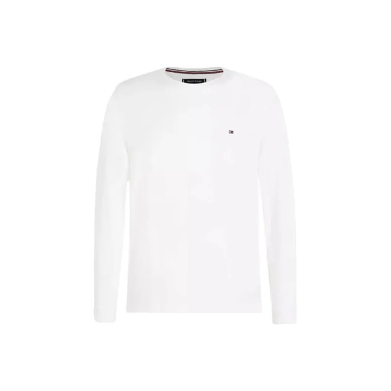 Tommy Hilfiger Big And Tall Stretch Cotton T-Shirt Big & Tall T-Shirt Men's White-0