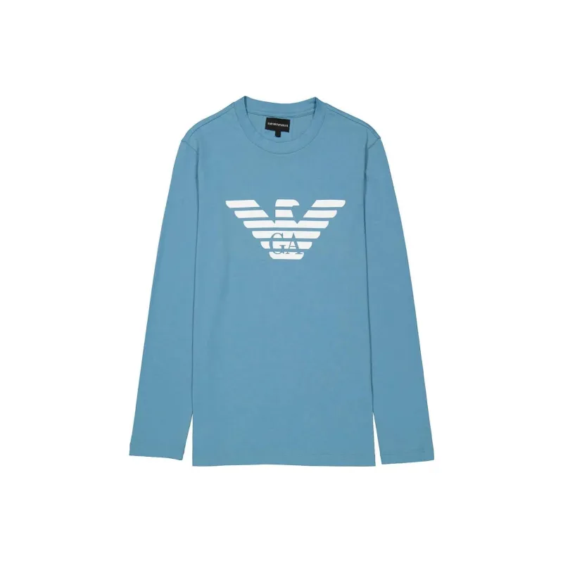 EMPORIO ARMANI T Shirt Men's Sky Blue-0