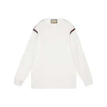 GUCCI Web Striped Jersey T-Shirt