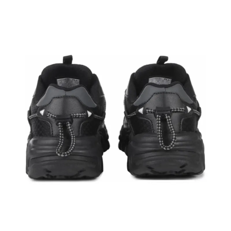 FILA Fluid Anti Slip Wear Resistant Low Top Casual Shoes Unisex Black 25th Edition-3