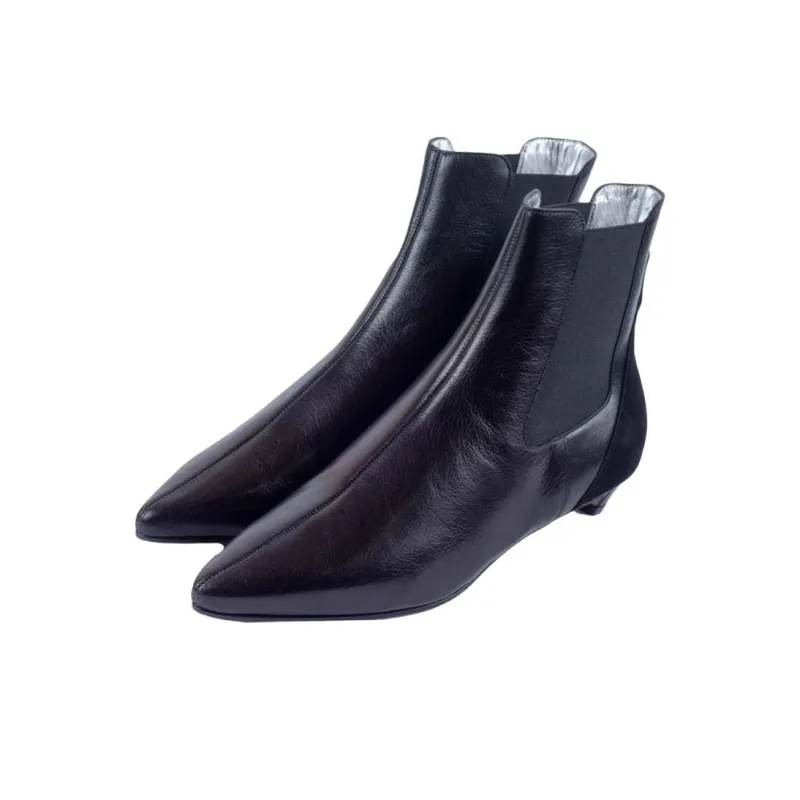 Givenchy GV3 Series Ankle Length Chelsea Boots Women's Black-2