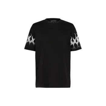 Vision Of Super Flame print Cotton T shirt