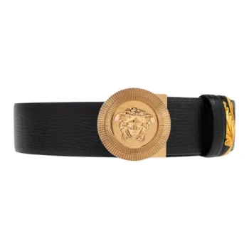 VERSACE Medusa buckle Leather Belt